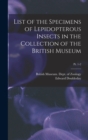 Image for List of the Specimens of Lepidopterous Insects in the Collection of the British Museum; pt. 1-2