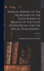 Image for Annual Report of the Secretary of the State Board of Health of the State of Michigan, for the Fiscal Year Ending..; 2nd (1874)
