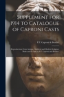 Image for Supplement for 1914 to Catalogue of Caproni Casts : Reproductions From Antique, Medieval and Modern Sculpture Made and for Sale by P.P. Caproni and Brother.