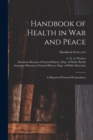 Image for Handbook of Health in War and Peace