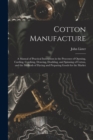 Image for Cotton Manufacture