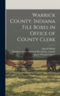Image for Warrick County, Indiana File Boxes in Office of County Clerk