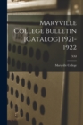 Image for Maryville College Bulletin [Catalog] 1921-1922; XXI