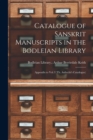 Image for Catalogue of Sanskrit Manuscripts in the Bodleian Library