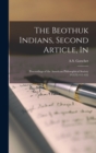 Image for The Beothuk Indians, Second Article, In