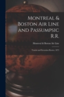 Image for Montreal &amp; Boston Air Line and Passumpsic R.R. [microform]
