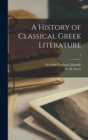 Image for A History of Classical Greek Literature; 2