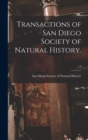 Image for Transactions of San Diego Society of Natural History.; v.3