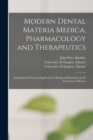 Image for Modern Dental Materia Medica, Pharmacology and Therapeutics [electronic Resource]