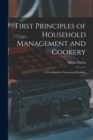 Image for First Principles of Household Management and Cookery