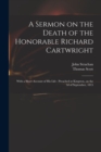 Image for A Sermon on the Death of the Honorable Richard Cartwright [microform]
