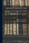 Image for Monographs on Education in the United States; 1