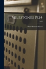 Image for Milestones 1924; 1924
