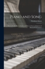 Image for Piano and Song