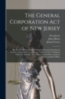 Image for The General Corporation Act of New Jersey