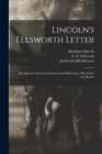 Image for Lincoln&#39;s Ellsworth Letter : and Also the Last Letter From Colonel Ellsworth to His Father and Mother