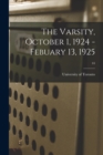 Image for The Varsity, October 1, 1924 - Febuary 13, 1925; 44
