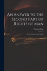 Image for An Answer to the Second Part of Rights of Man