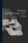 Image for Human Intercourse Test Item