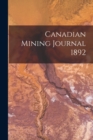 Image for Canadian Mining Journal 1892