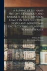 Image for A Reprint of Betham&#39;s History, Genealogy and Baronets of the Boynton Family in England, With Notes and Additional Facts. To Which is Added Burke&#39;s Peerage