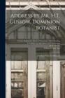 Image for Address by Mr. H.T. Gussow, Dominion Botanist : on Seed Potato Certification
