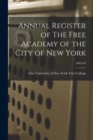 Image for Annual Register of The Free Academy of the City of New York; 1862/63