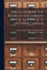 Image for Catalogue of the Books in the Library of the Law Society of Upper Canada [microform]