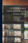 Image for Miscellanea Genealogica Et Heraldica; Vol. 1 (1916)