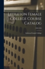 Image for Littleton Female College Course Catalog; 1903-1904