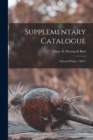 Image for Supplementary Catalogue