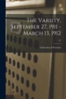 Image for The Varsity, September 27, 1911 - March 13, 1912; 31