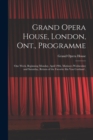 Image for Grand Opera House, London, Ont., Programme [microform] : One Week, Beginning Monday, April 29th, Matinees Wednesday and Saturday, Return of the Favorite Ida Van Cortland .