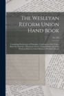Image for The Wesleyan Reform Union Hand Book