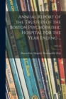 Image for Annual Report of the Trustees of the Boston Psychopathic Hospital for the Year Ending ...; 1921-27