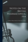 Image for Notes on the British Pharmacopoeia, 1914 [electronic Resource]