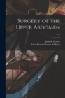 Image for Surgery of the Upper Abdomen; v.1