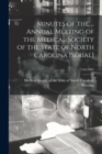 Image for Minutes of the ... Annual Meeting of the Medical Society of the State of North Carolina [serial]; 11th(1860)