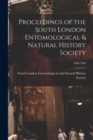 Image for Proceedings of the South London Entomological &amp; Natural History Society; 1908-1909