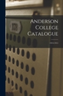 Image for Anderson College Catalogue; 1914-1915