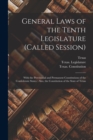 Image for General Laws of the Tenth Legislature (called Session)