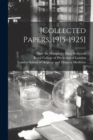 Image for [Collected Papers, 1915-1925] [electronic Resource]