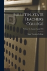 Image for Bulletin, State Teachers College; Volume 12, Number 1, July 1924