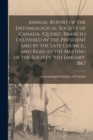 Image for Annual Report of the Entomological Society of Canada, (Quebec Branch.) Delivered by the President and by the Late Council, and Read at the Meeting of the Society, 9th January, 1867