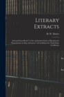 Image for Literary Extracts