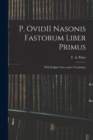 Image for P. OvidII Nasonis Fastorum Liber Primus
