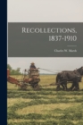Image for Recollections, 1837-1910