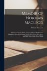 Image for Memoir of Norman Macleod