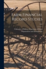 Image for Farm Financial Record Studies; 1942