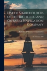Image for List of Shareholders of the Richelieu and Ontario Navigation Company [microform]